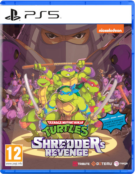 Teenage Mutant Ninja Turtles: Shredder's Revenge (incluye Llavero Y Libro) Sony Playstation 5 PS5