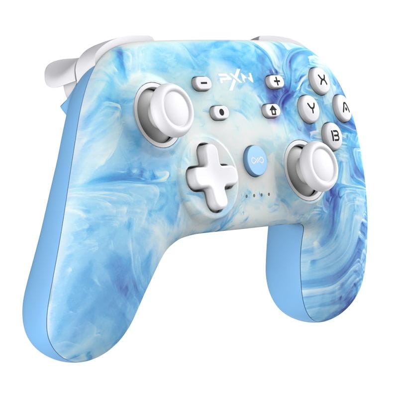 Mando PXN-P50S Bluetooth Azul Fluido - Gamepad para Nintendo Switch/PC