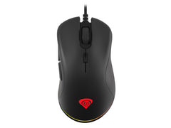Raton Gaming Genesis Krypton 200 Rgb Sensor Optico 6400 Dpi
