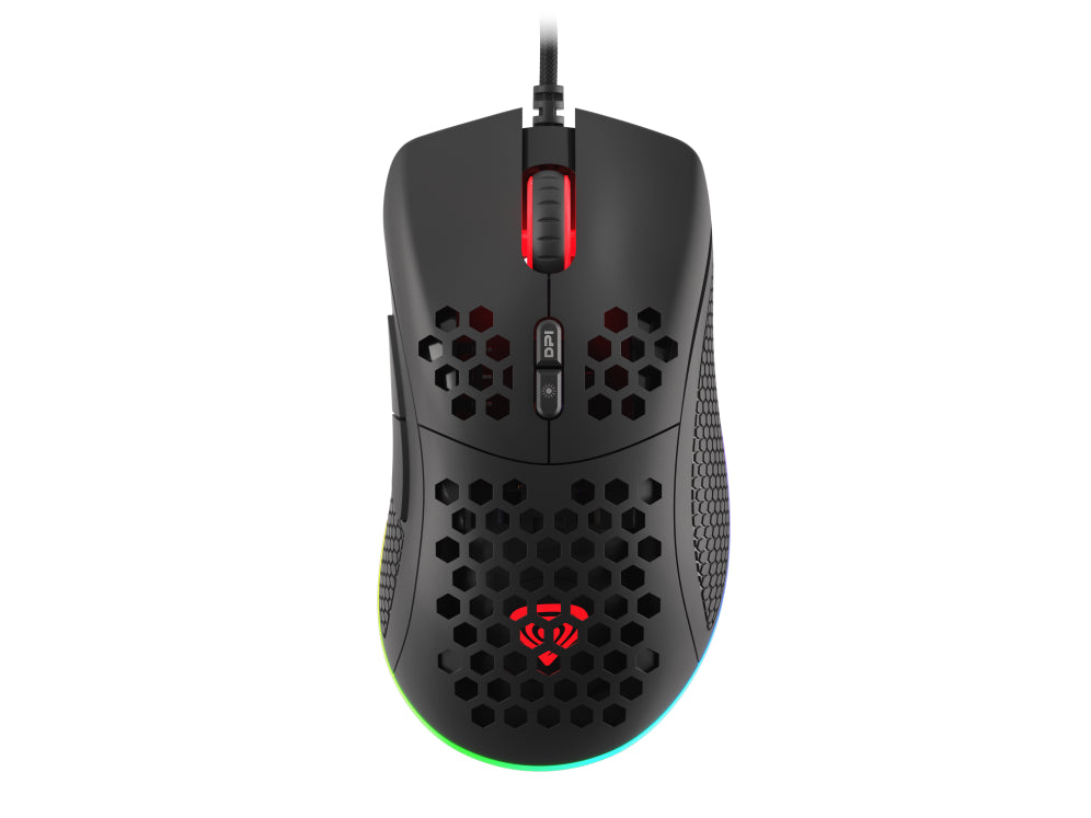 Raton Gaming Genesis Krypton 555 Rgb Sensor Pmw3333 8000 Dpi