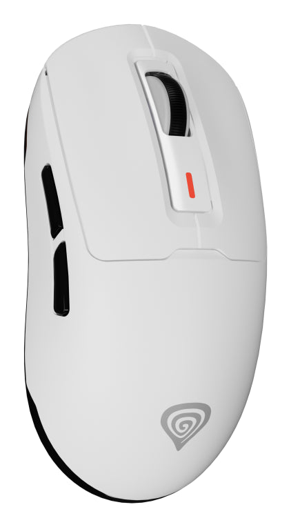 Raton Gaming Genesis Zircon 660 Wireless/cable/bt 12000 Dpi Blanco Ultraliviano