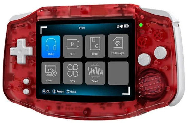 RETRO Anbernic Consola Rg34xx Red (rojo) (incluye Micro Sd 32gb)