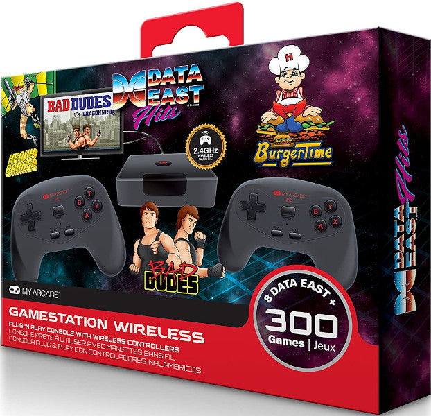 RETRO My Arcade Player Retro Arcade Gamestation + 2 Controller Wireless (250 Games)