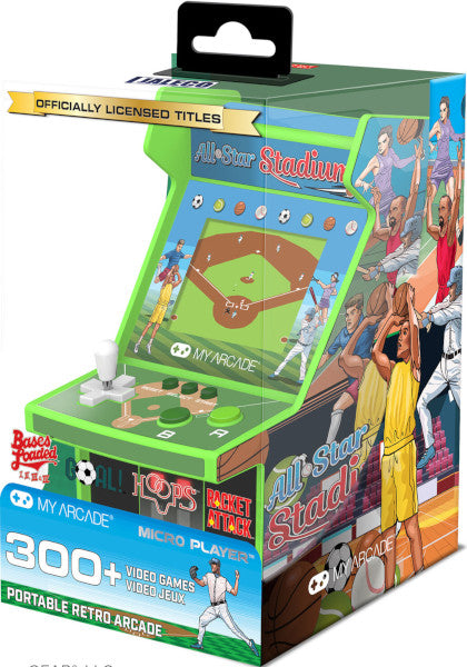 RETRO My Arcade Micro Player Allstar Stadium (300 Games)
