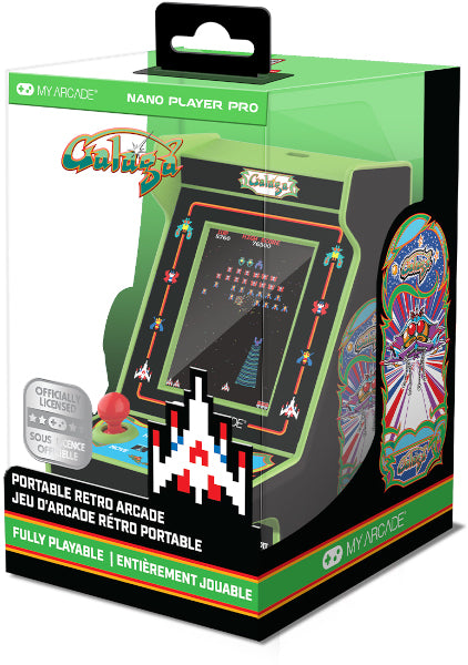 RETRO My Arcade Nano Player Pro Galaga (2 Games)