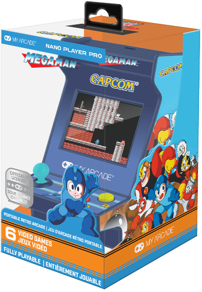 RETRO My Arcade Nano Player Pro Megaman (6 Games)