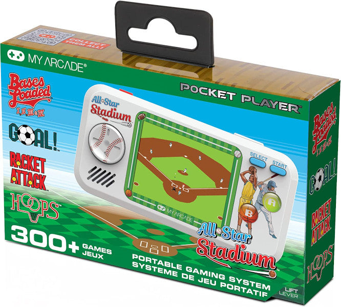 RETRO My Arcade Pocket Player Allstar Stadium Portable (300 Games)