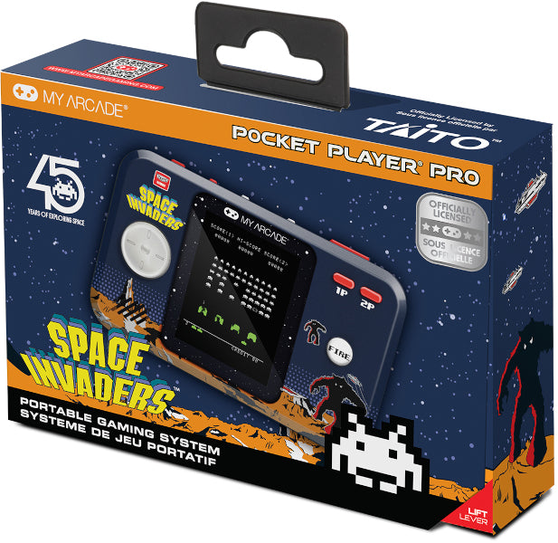 RETRO My Arcade Pocket Player Pro Space Invaders
