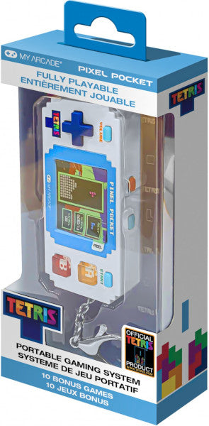 RETRO Pixel Pocket Portable Gaming System Tetris