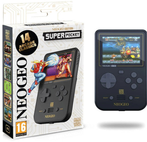 RETRO Evercade Super Pocket Neogeo Edition (14 Arcade Classics)