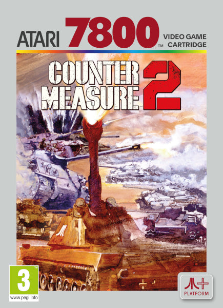 Atari 7800 Countermeasure 2 (compatible:2600+/7800+/7800/cx78+/cx78/cx40+/cx40/pro Line)