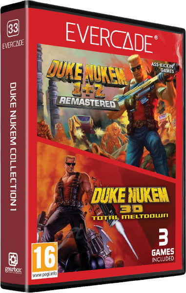 Evercade Blaze Duke Nukem Collection 1