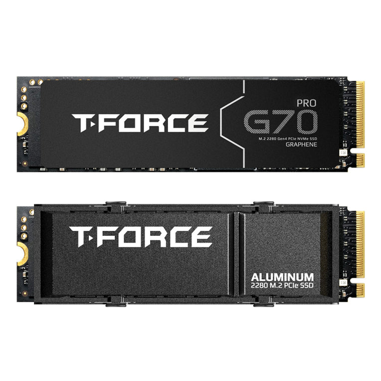 Ssd Teamgroup T-force Gaming M.2-2280 Pci-e Gen4x4 G70 Pro 1tb Con Dis. De Calor
