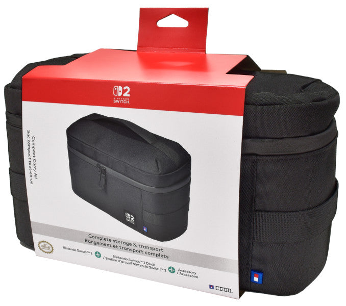 Hori Compact Carry All Black (negra) ( Switch 2/ Switch / Oled )
