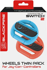 Blackfire Wheels Twin Pack For Joy-con Controllers