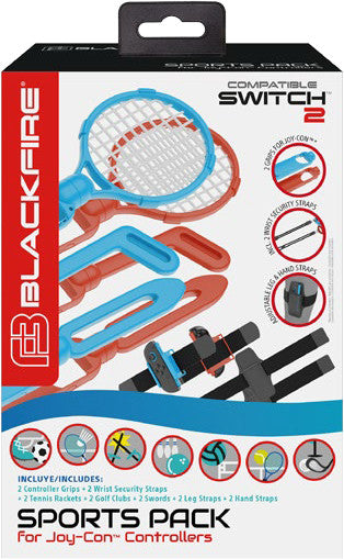 Blackfire Sports Pack For Joy-con Controllers (14 In 1)
