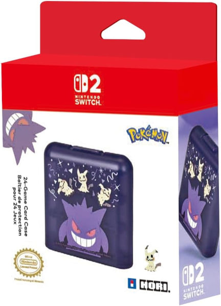 Hori 24-game Card Case Pokemon Gengar & Mimikyu