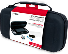 Nacon Starter Pack Black (funda + Screen Protector + 1 Box For 4 Games)