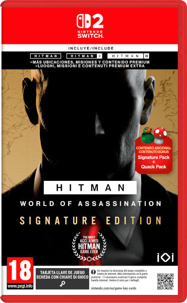 Hitman World Of Assassination Signature Edition (hitman/hitman 2/hitman Iii) (key Card)