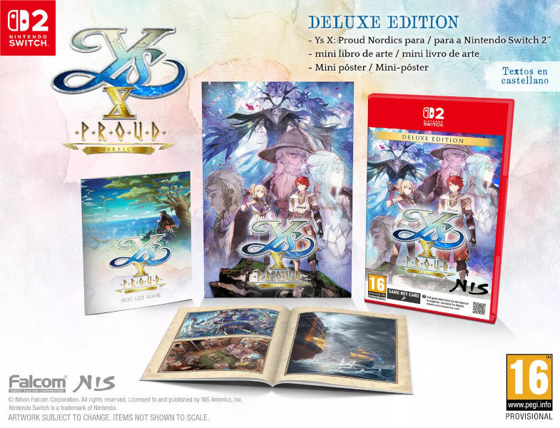 Ys X : Proud Nordics - Deluxe Edition (game-key Card)