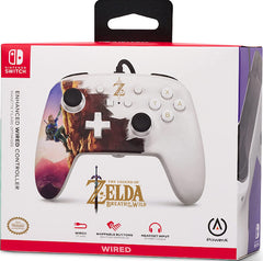 Accesorio Power A Enhanced Wired Controller The Legend Of Zelda Breath Of The Wild Hero`s Ascent (oled)