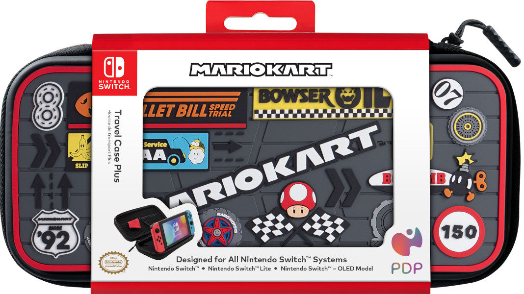 Funda Pdp Deluxe Travel Case Mario Kart Averts (switch/lite/oled)