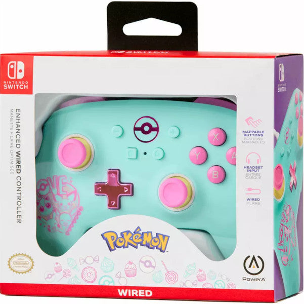 Mando Power A Enhanced Wired Controller Pokemon: Sweet Friends (switch/oled)