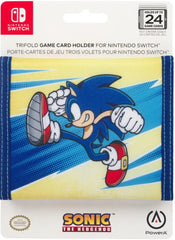 Funda Power A Trifold Game Card Holder For Switch Sonic (24 Cartuchos)