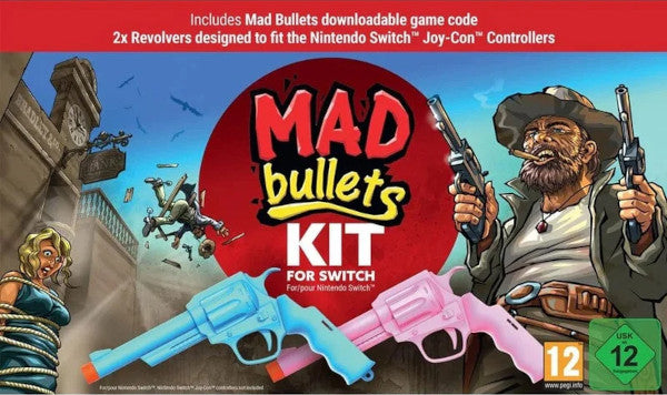Accesorio Mad Bullets (ciab) + Kit 2 Revolvers