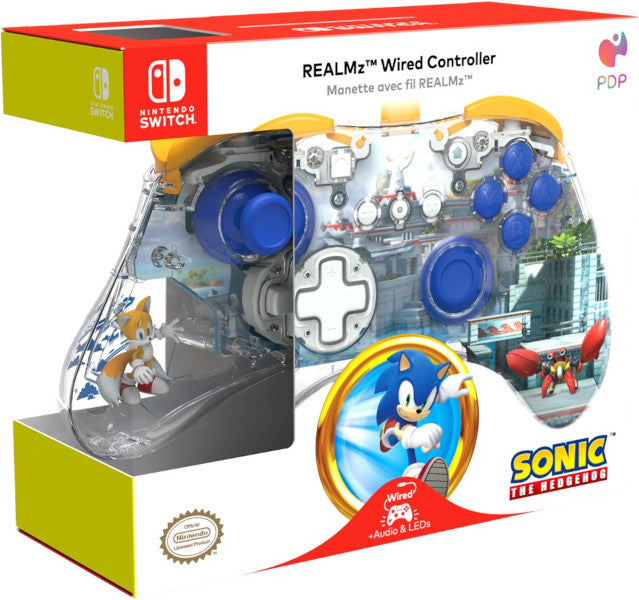 Mando Pdp Realmz Wired Controller Sonic The Hedgehog (tails) ( Switch 2 )