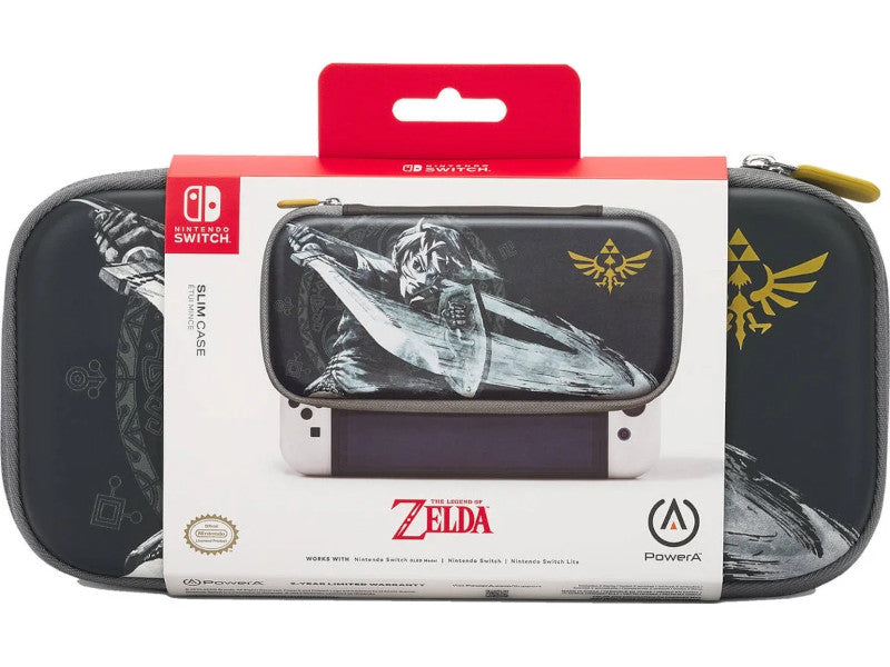 Funda Power A Slim Case Zelda Battle Ready Link