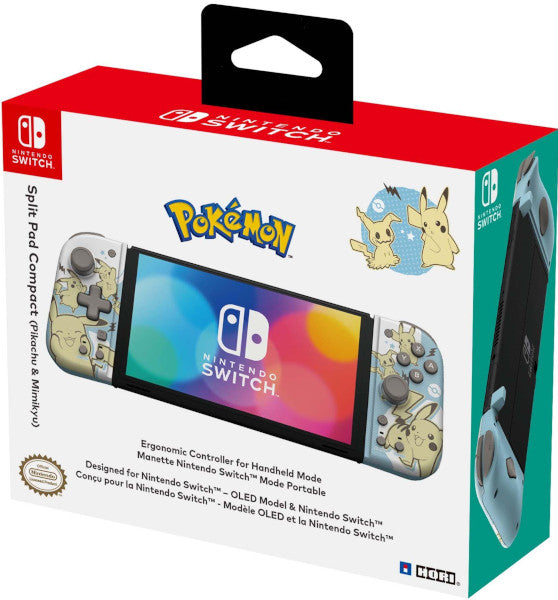 Split Pad Hori Split Pad Compact Pokemon Pikachu & Mimikyu Nsw-410u (switch/oled)
