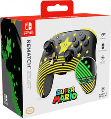 Mando Turtle Beach Rematch Wireless Controller A Super Mario Star (glows In The Dark)