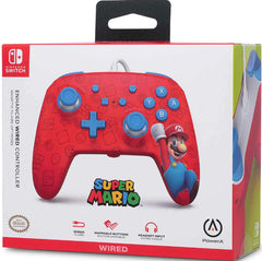 Mando Power A Enhanced Wired Controller woo-hoo! Mario (rojo)