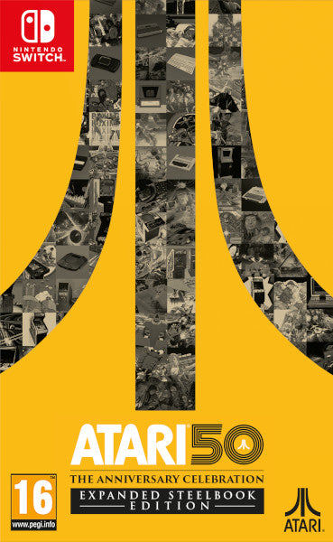 Atari 50: The Anniversary Celebration Expanded Steelbook Edition Nintendo Switch