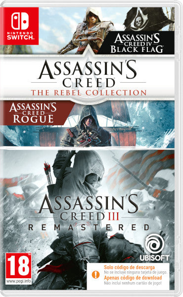 Assassin's Creed The Rebel Collection + Assassins Creed Iii (ciab) Nintendo Switch