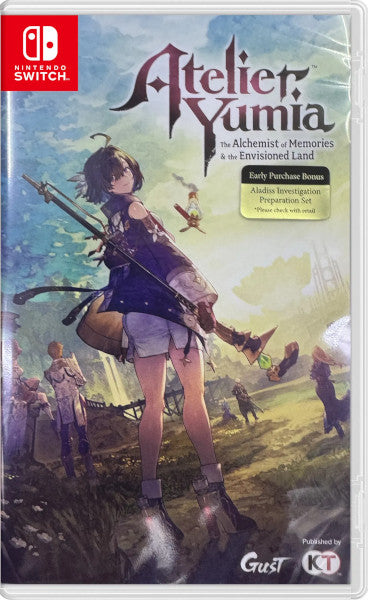 Atelier Yumia: The Alchemist Of Memories & The Envisioned Land (asia) + Dlc Nintendo Switch