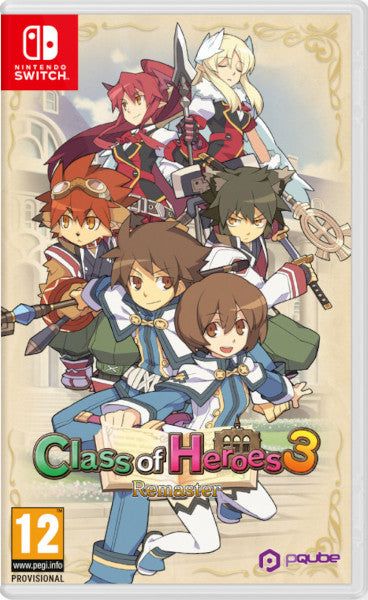 Class Of Heroes 3 Remaster Nintendo Switch