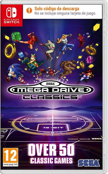 Sega Megadrive Classics (mas De 50 Juegos Clasicos) (ciab) Nintendo Switch