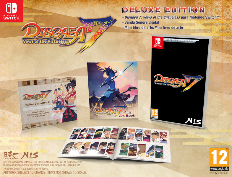 Disgaea 7: Vows Of The Virtueless Deluxe Edition Nintendo Switch