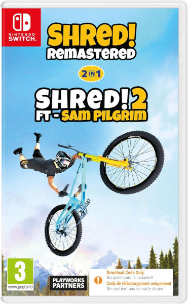 Shred! Remastered - 2 In 1 - Shred! 2 Ft Sam Pilgrim (ciab) Nintendo Switch