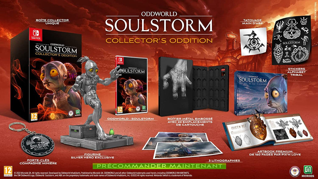 Oddworld Soulstorm Collector's Oddition Nintendo Switch