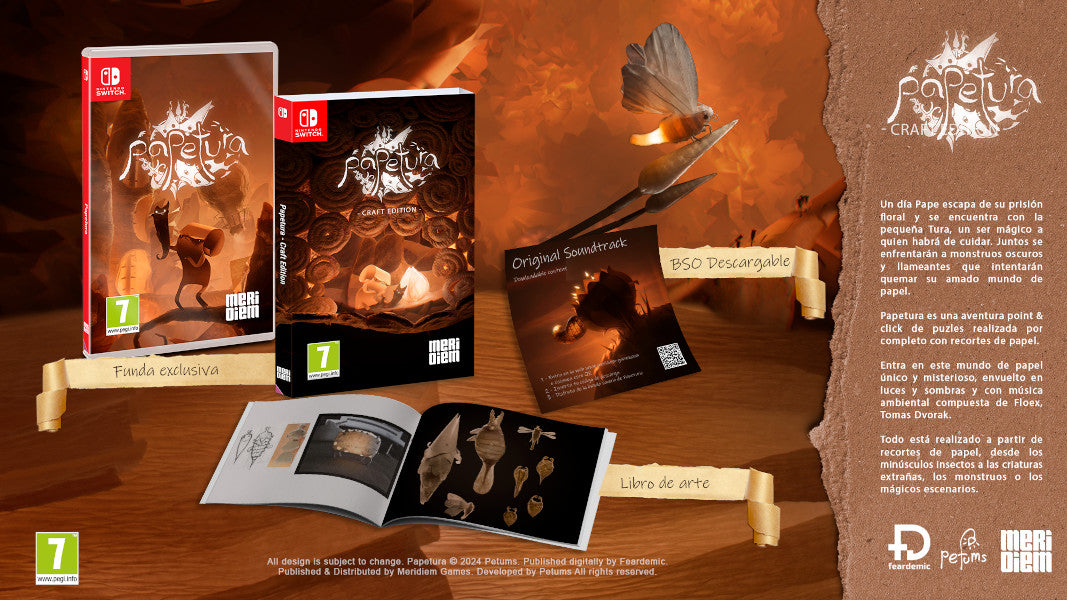 Papetura Craft Edition Nintendo Switch