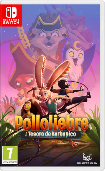 Polloliebre Y El Tesoro De Barbapico Nintendo Switch