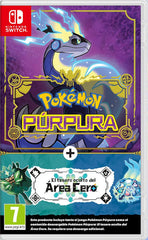 Pokemon Purpura + El Tesoro Oculto Del Area Cero (pack De Expansion) Nintendo Switch