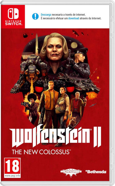 Wolfenstein Ii: The New Colossus Nintendo Switch