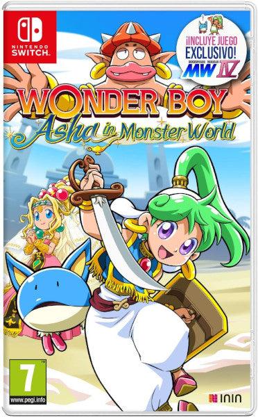 Wonder Boy Asha In Monster World (incluye Mw Iv) Nintendo Switch