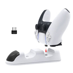 Dobe TP5-0506 para mandos PS5 Blanco - Accesorio Gamepad Base de Carga