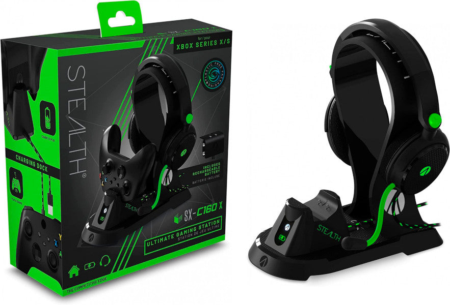 XBOX SERIES X Stealth Ultimate Gaming Station Sx-c160 X Black (negro)