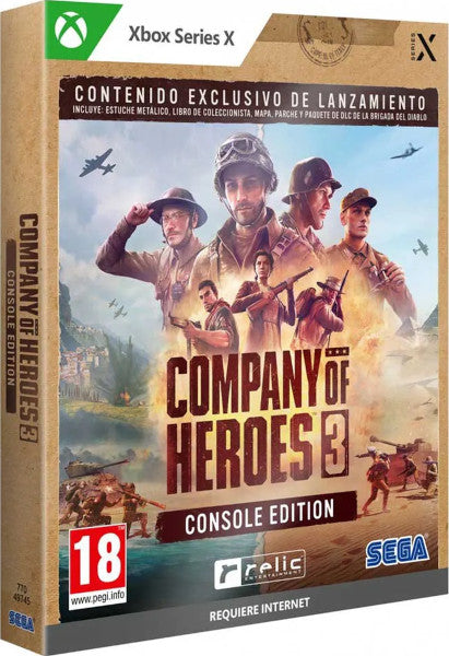 Company Of Heroes 3 -console Edition- (caja Metalica) Xbox Series X